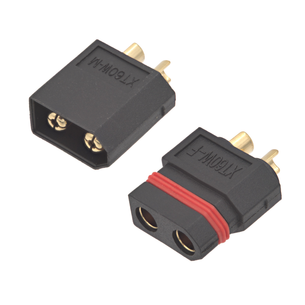 Pack de conectores XT60W macho y hembra [30A/60A], IP65, conector aéreo para soldar cables