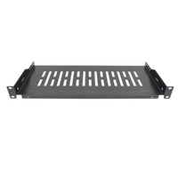 Bandeja de Rack Fija 19" con Fijación Frontal de 200mm [10kg]