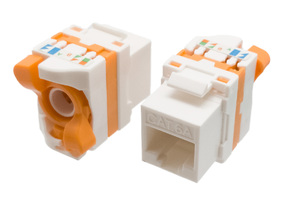 RJ45 UTP Keystone Cat.6A sin herramientas