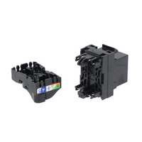RJ45 UTP Keystone Cat.6A Negro sin herramientas