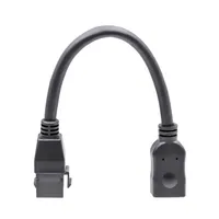 Cable HDMI hembra a hembra Keystone, 15cm.