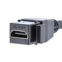 Cable HDMI hembra a hembra Keystone, 15cm.