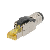 Conector Metálico RJ45 Cat8 sin Herramientas
