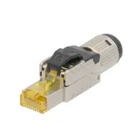 Conector Metálico RJ45 Cat8 sin Herramientas