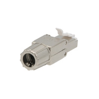 Conector Metálico RJ45 Cat.7 sin Herramientas
