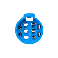 Base de Conexión para Interruptores Antivandálicos de 19mm con doble hilera central
