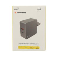 Alimentador Tipo C 65W con PD 3.0