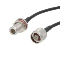 Latiguillo LMR200 - N Macho a N Hembra para Panel - 2m