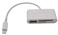 Lector Tarjetas +USB a Lightning, Ppara iPad Mini