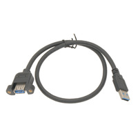 Extensor USB-A 3.0 para anclaje a panel 1m