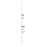 Ajax Brandplate. Placa frontal personalizable para StreetSiren DoubleDeck. Color blanco. Pack de 10ud