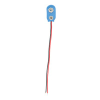 Clip para pila de 9V con cable