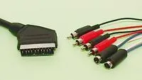 EURO MACHO - 2-4P. S-VHS + 4*RCA MACHO, 1.5m