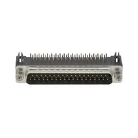 37P SUB-D MACHO ACODADO, CHASIS P.C.B., 9.4mm PIN