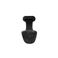 Tapón Protector Adhesivo para Dispositivos Móviles para Conector USB-C, Color Negro – Blíster de 5 Unidades