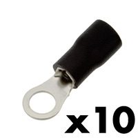 terminal aislado redondo Ø5.3mm Ø12.0mm 37A [10u. Blíster Colgar]