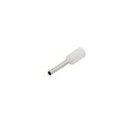 Puntera aislada para cable de 0.75mm² [Blanco][AWG 20][100u. Bulk]