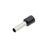 Puntera aislada para cable de 6.00mm² [Negro][AWG 10][100u. Bulk]