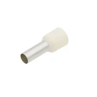 Puntera aislada para cable de 10.00mm² [Marfil][AWG 7][100u. Bulk]