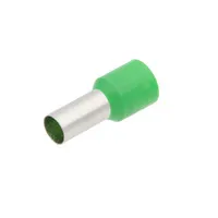 Puntera aislada para cable de 16.00mm² [Verde][AWG 5][100u. Bulk]