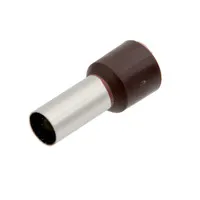 Isolated Terminator for 25.00mm² Cable [Brown][AWG 4][100u. Bulk]