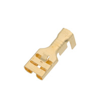 terminal FASTON hembra 6.35mm G:0.8mm con retención [2.5-4mm²][100u. Bulk]