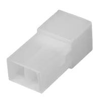 Plastic case for FastON male terminals, 2 way [25u. Blister]