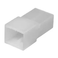 Plastic case for FastON male terminals, 2 way [25u. Blister]