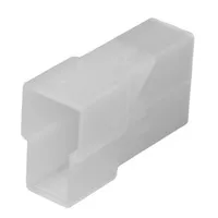 Plastic T-case for male FastON terminals, 2-way [25u. Blister]