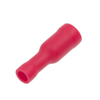 Terminal Bullet Aislado hembra Ø3mm 9A [0.5-1.5mm²][10u. Blister Colgar]