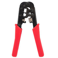 TENAZA CRIMPAR, CORTAR Y PELAR, 8P8C/RJ45, 6P6C/RJ12, 6P4C/RJ11