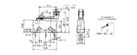MINIATURA (SPDT) (UL) 45gf ON-ON, 125V 3A (250V 3A),