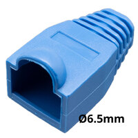 Capuchón protector para conector RJ45 para cable de Ø6.5mm con burbuja, Azul