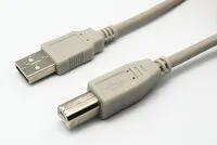 CABLE USB 2.0 TIPO A MACHO - B MACHO, 1.8m