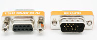DB9H - HDB15M, METAL