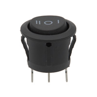 INTERRUPTOR 3P. (SPDT) ON-OFF-ON,  250V. 6A