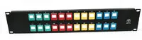 24 PUERTOS PATCH PANEL VACIO, 19"