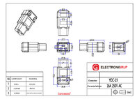 C19-Conector Hembra 16A.