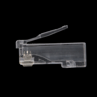 RJ45 Cat.6A UTP 8P8C con guia - 1µ [10Gpbs 500MHz]