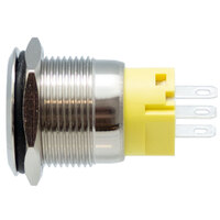 Pulsador 16mm con enclavamiento[OFF-ON] | Sin gravado