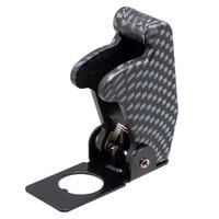 Tapa de seguridad carbono para interruptores de palanca