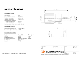 Conector 1.6/5.6 Macho Crimpar para FLEX5