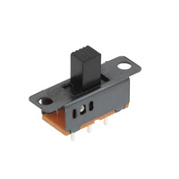 Interruptor deslizante ON-OFF-ON (2P3T) compacto para PCB de 6 pines