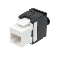 RJ45 UTP Keystone Cat.6 sin herramientas, 180 grados