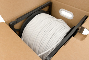 UTP Cat.6 CCA LSZH CPR-Dca 305m, blanco, rigido, Pull Box