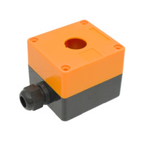 Caja estanca para interruptor de 22mm Amarilla