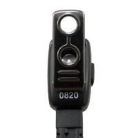 Micro-auricular ergonómico giratorio con micro tipo solapa, para KENWOOD, TEAM y HYT