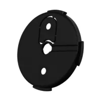 Soporte Ajax HomeSiren. Color Negro