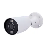 Cámara IP Bullet 5 Megapixel Ajax - 1/2.8" Progressive Scan CMOS - Lente 2.8 mm | Ranura MicroSD hasta 256GB - IR 50 m | Luz blanca 50 m |  PoE 802.3at/af - Con Inteligencia Artificial -  Color Blanco