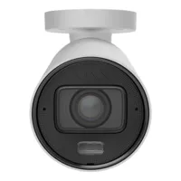 Cámara IP Bullet 5 Megapíxel Ajax - 1/2.7" Progressive Scan CMOS - Lente varifocal motorizada 2.8~12 mm - IR 60 m | Luz blanca 40 m |  PoE 802.3at/af - 120 dB TrueWDR | Detección de movimiento | IA -  MicroSD hasta 256GB | Color Blanco